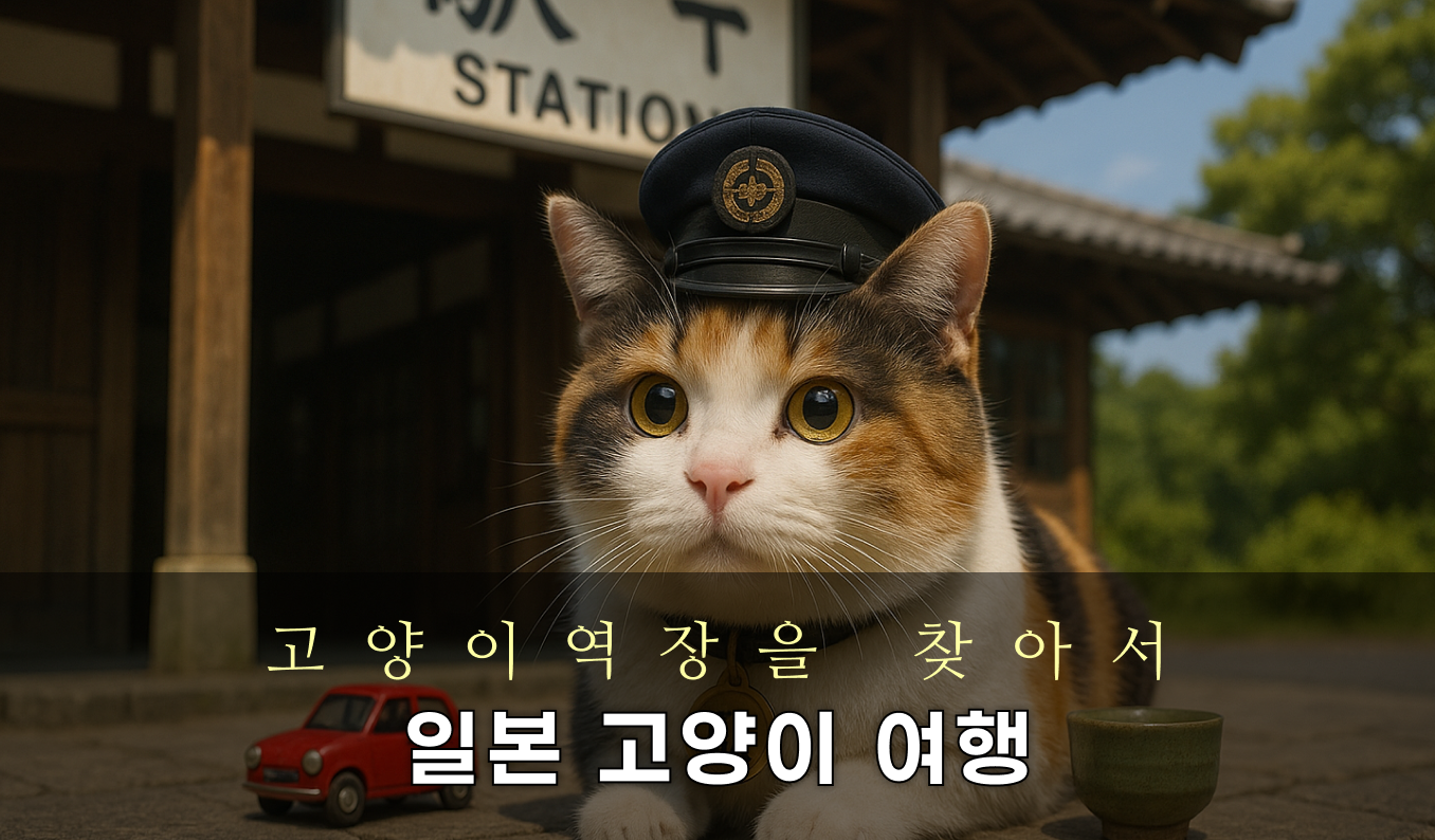 이찌투어 일본 고양이 여행 - 고양이 역장을 찾아서